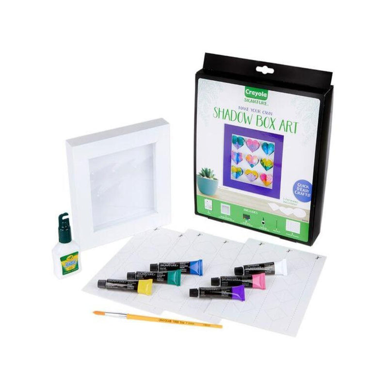 Crayola Signature Shadow Box Art Frame Craft Kit