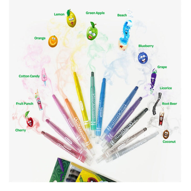 Crayola Silly Scents Mini Twistables Scented Crayons 12 ct.