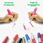 Crayola Silly Scents Scented Chisel Tip Markers, 12 Count