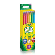 Crayola Silly Scents Twistables Coloured Pencils, 12 Count