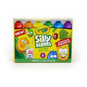 Crayola Silly Scents Washable Paints, Sweet Scents, 6 Count