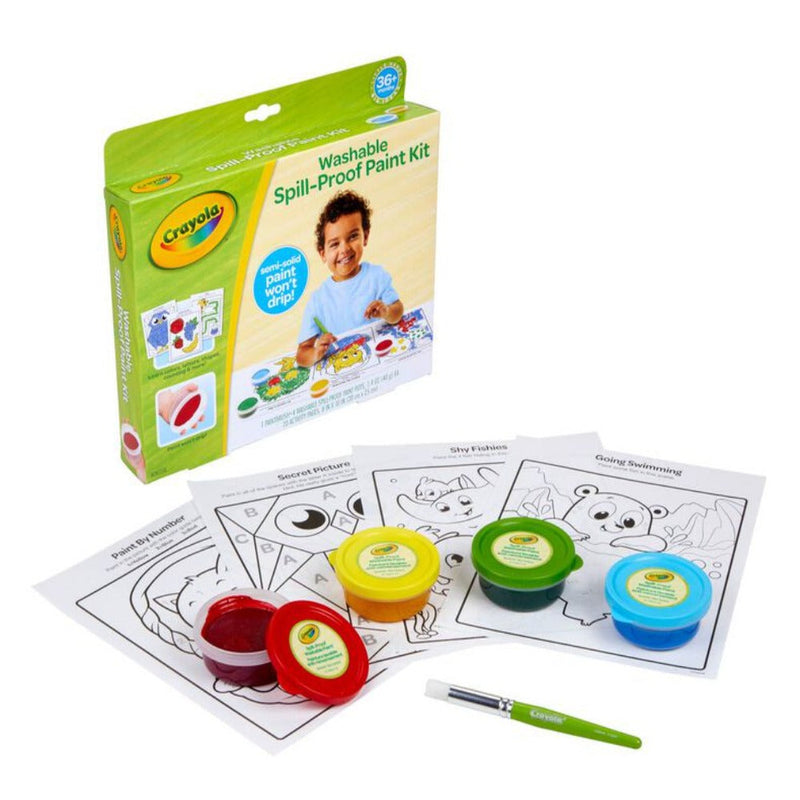 Crayola Spill Proof Washable Paint Kit