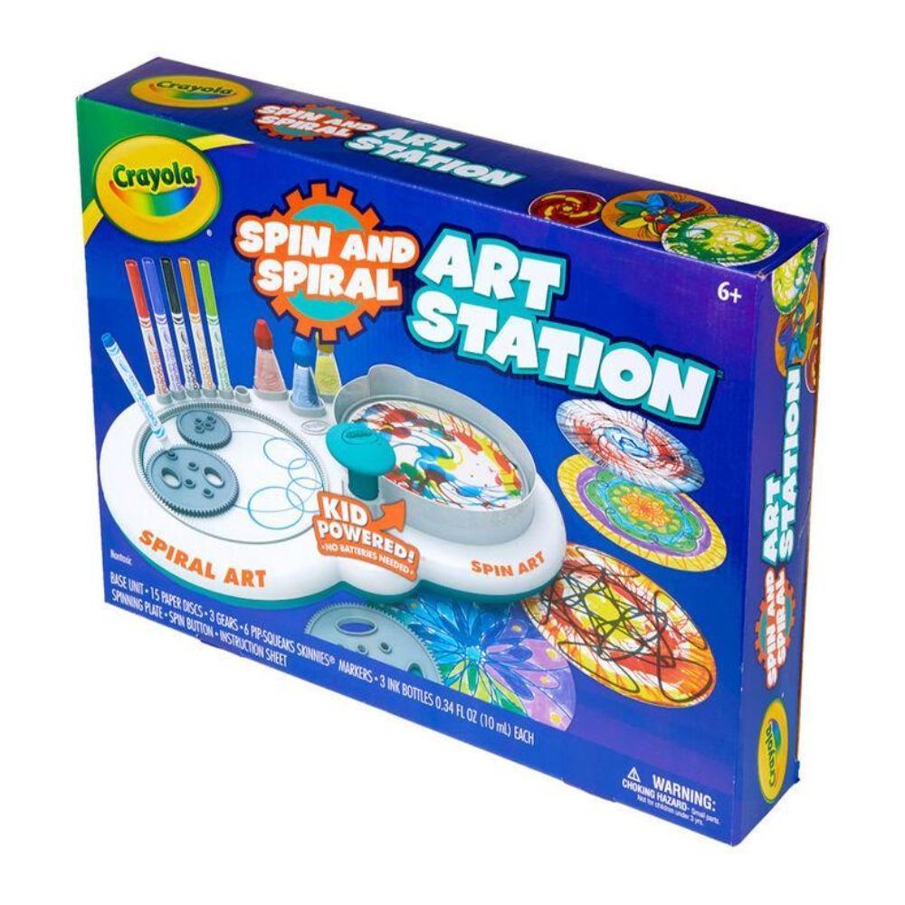 Crayola Spin & Spiral Art Station — Toycra