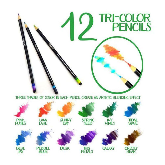 Captivating Crayola Tri Color Pencils Moment Nature Captivating Crayola Tri Color Pencils Moment Nature