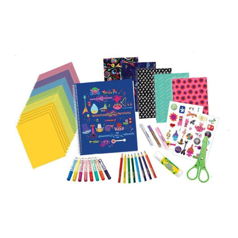 Crayola Trolls World Tour Scrapbook Kit