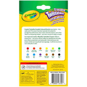 Crayola Twistables Erasable Coloured Pencils-12pk