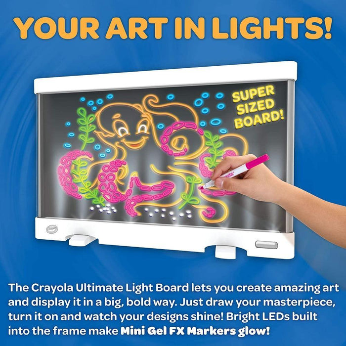 Crayola Ultimate Light Board — Toycra