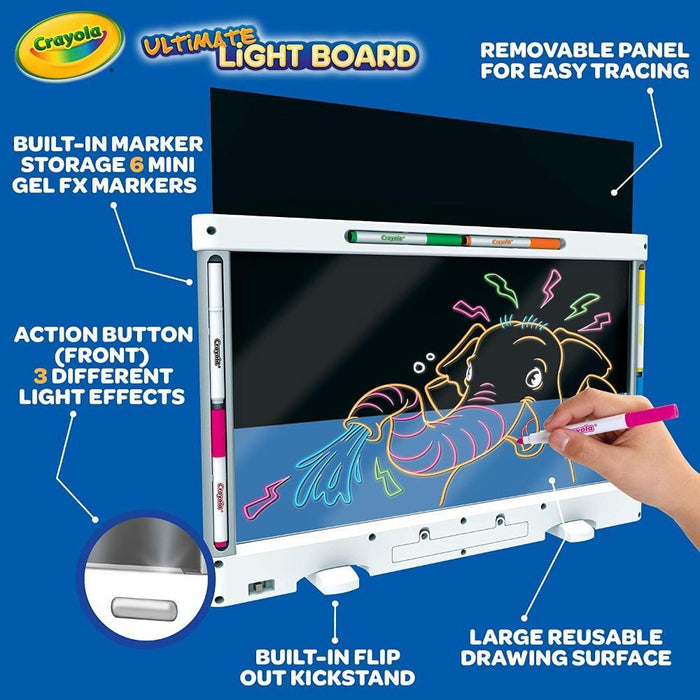 Crayola Ultimate Light Board — Toycra
