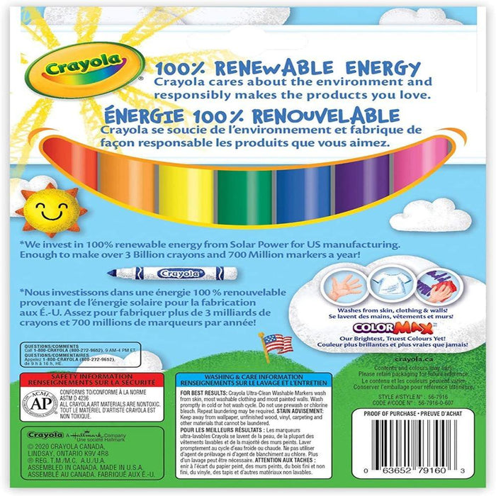 Crayola® Washable Window Markers™ Stencil & Cling Set, 25 ct - Fry's Food  Stores