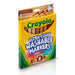 Crayola Ultra-Clean Markers, Broad Line, Multicultural, 8 ct.-Arts & Crafts-Crayola-Toycra