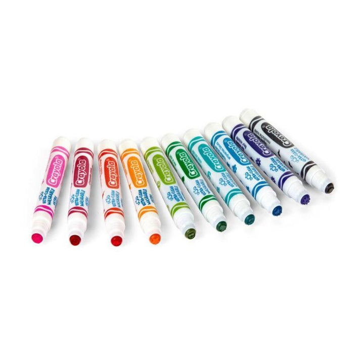 Crayola Clicks Washable Markers with Retractable Tips, School Supplies, Art  Markers, 10 Count.