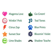 Crayola Ultra Clean Stamper Markers, 10 Count