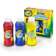 Crayola Washable Bold Fingerpaint, Primary Colors 3 ct.
