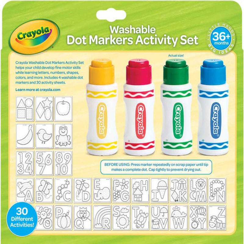Crayola Washable Dot Markers Activity Set
