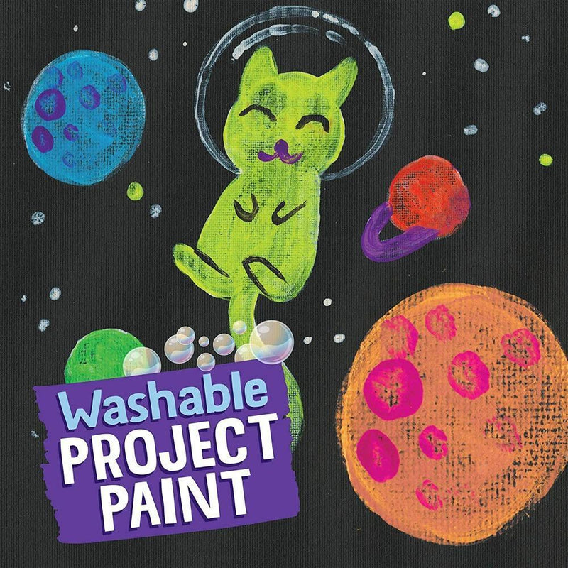 Crayola Washable Neon Paint, 10 Count