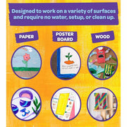Crayola Washable Paint Sticks, Kids Paint Set, 6 Count