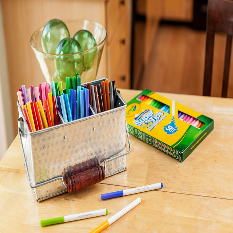 Crayola Washable Super Tips Markers, 50 Count