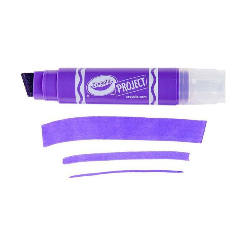 Crayola XL Poster Markers, Bright Colors, 4 Count