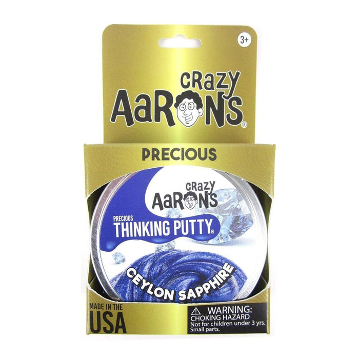 Crazy Aaron's Putty Ceylon Sapphire Precious Gems 3" Tin-Novelty Toys-Crazy Aaron's Putty-Toycra