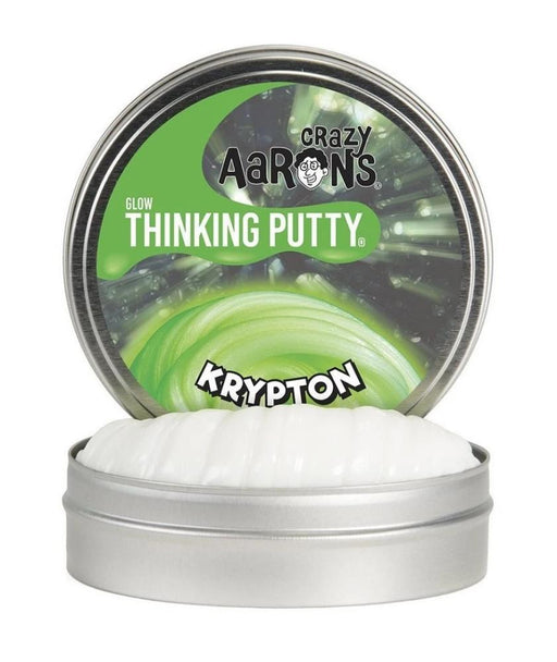 Crazy Aaron's Putty Krypton Glow 4" Tin-Novelty Toys-Crazy Aaron's Putty-Toycra