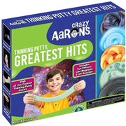 Crazy Aaron's Thinking Putty Greatest Hits Set Strange Attractor, Foxfire, Sunburst, Ion, Super Scarab