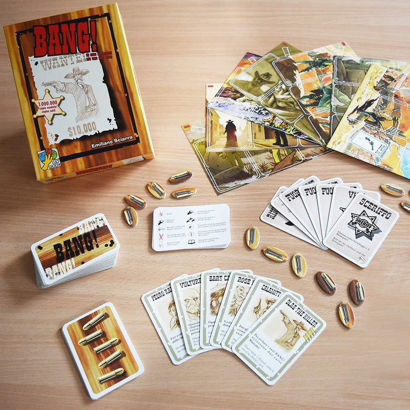 DaVinci Editrice Bang Board Game