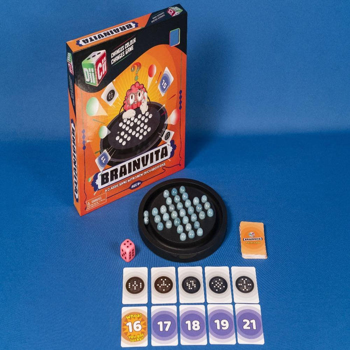 Diicii Brainvita Classic Dice Game-Board Games-Diicii-Toycra