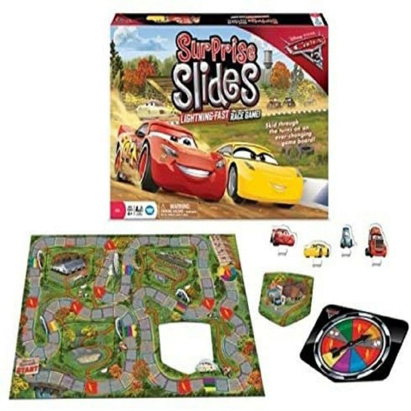 Disney Cars 3 Surprise Slides Board Game