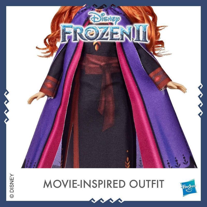 Disney Frozen Anna Fashion Doll With Long Red Hair and Outfit