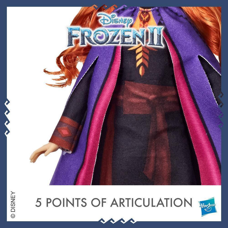 Disney Frozen Anna Fashion Doll With Long Red Hair and Outfit