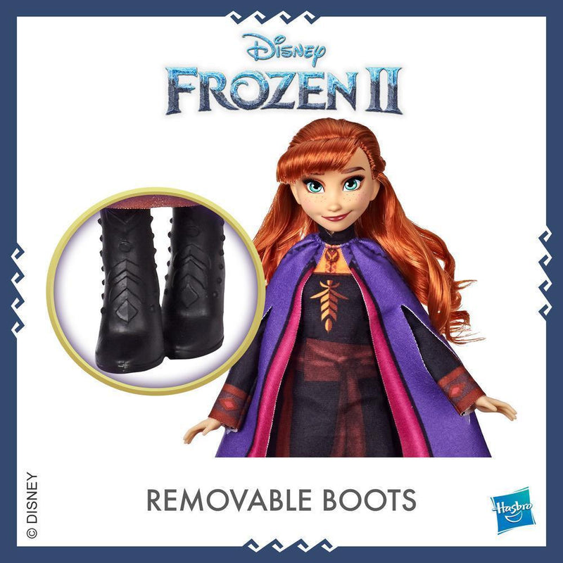 Disney Frozen Anna Fashion Doll With Long Red Hair and Outfit