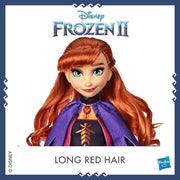 Disney Frozen Anna Fashion Doll With Long Red Hair and Outfit