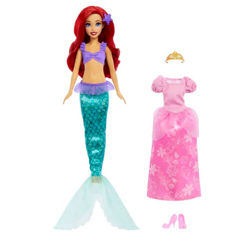 Disney Princess Ariel 2-in-1 Mermaid to Princess Doll-Dolls-Disney-Toycra