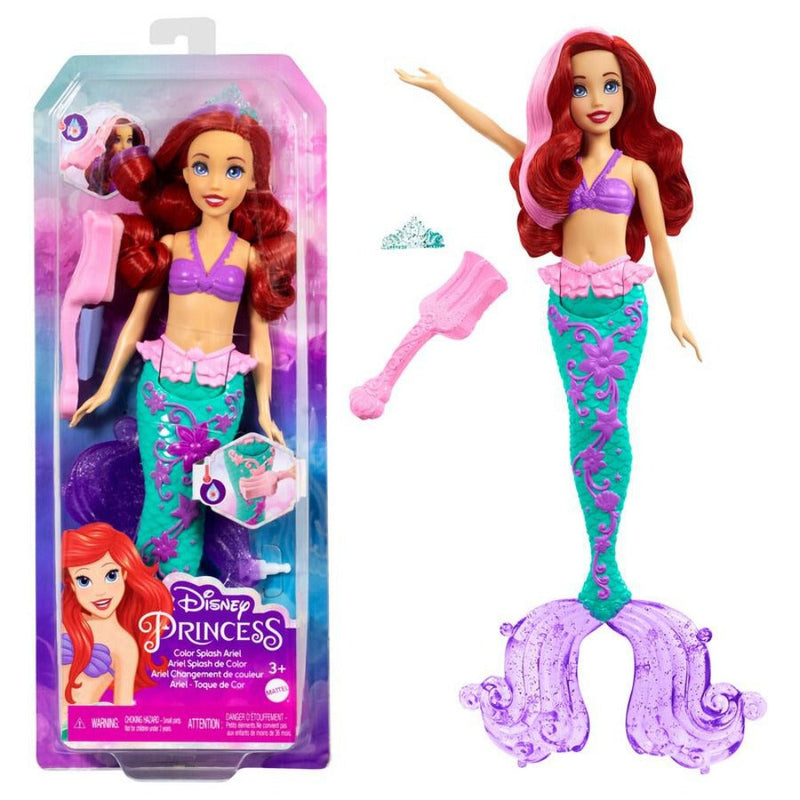 Disney Princess Ariel Mermaid Color Splash Doll