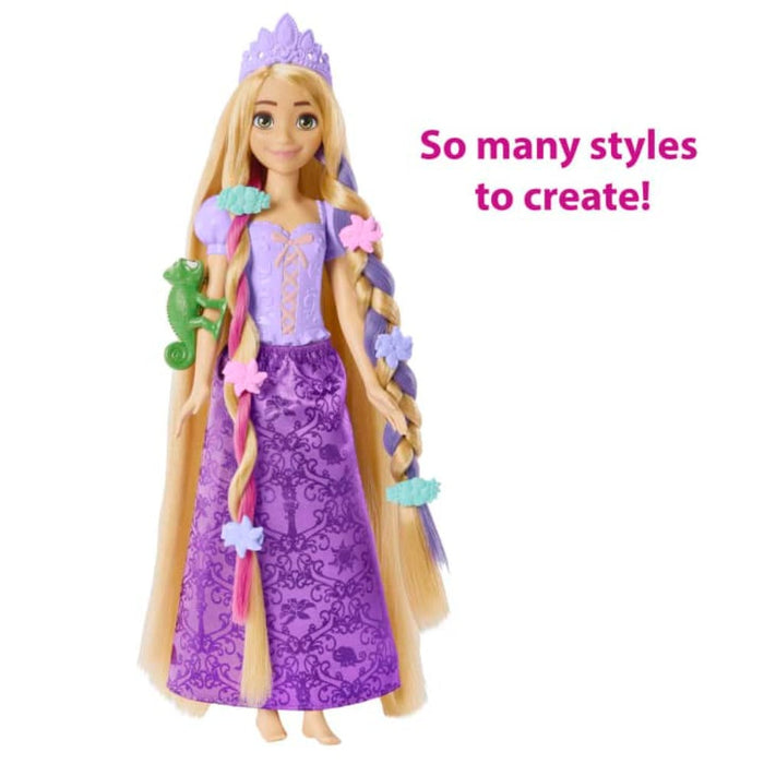 Disney Princess Fairy Tail Hair Rapunzel Doll - Main Image