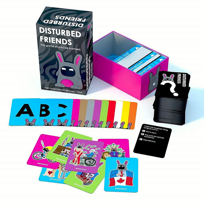 Disturbed Friends Adult Card Game-Board Games-Toycra-Toycra