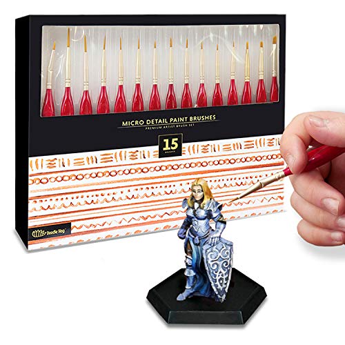 Doodle Hog Mini Painting Starter 15 Brushes