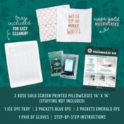Doodle Hog Wake Up and Make Waves Tie Dye Pillow Kit