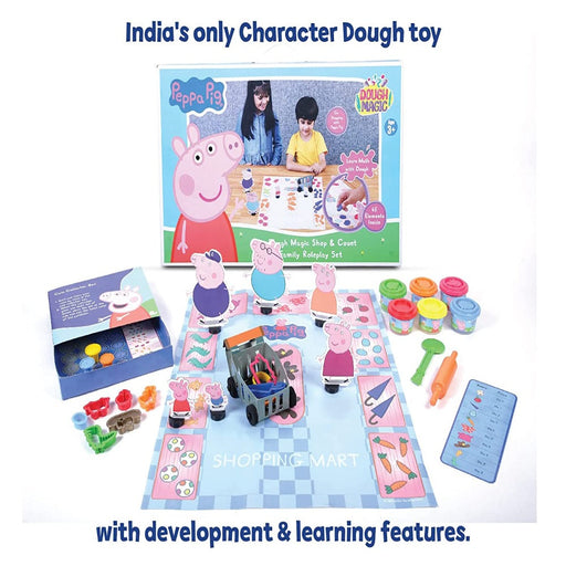 Dough Magic Shop & Count Family Role Play Set-Arts & Crafts-Dough Magic-Toycra