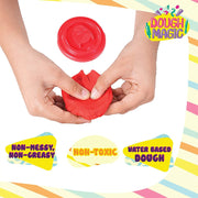 Dough Magic Tubs Pack of 6 (50g each)-Arts & Crafts-Dough Magic-Toycra