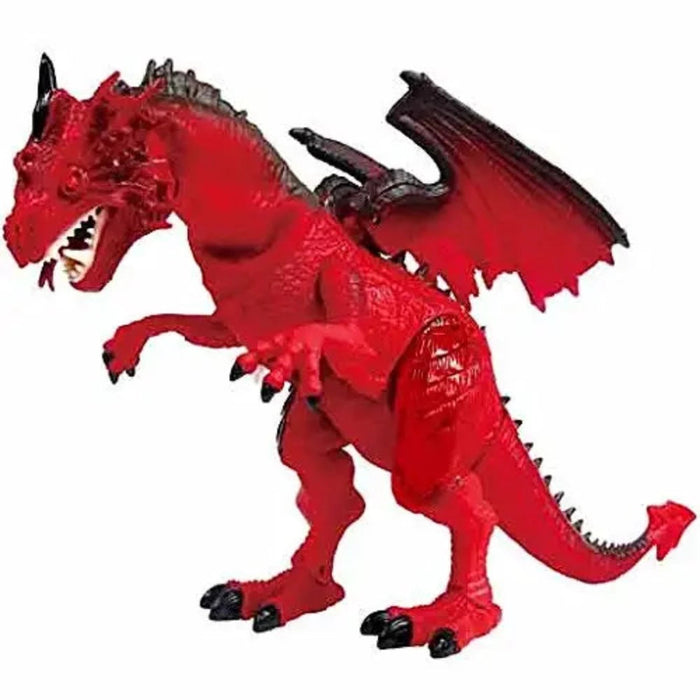 Dragon-I Mighty Megasaur Lights and Sound Dragon (Red)-Action & Toy Figures-Dragon-I-Toycra