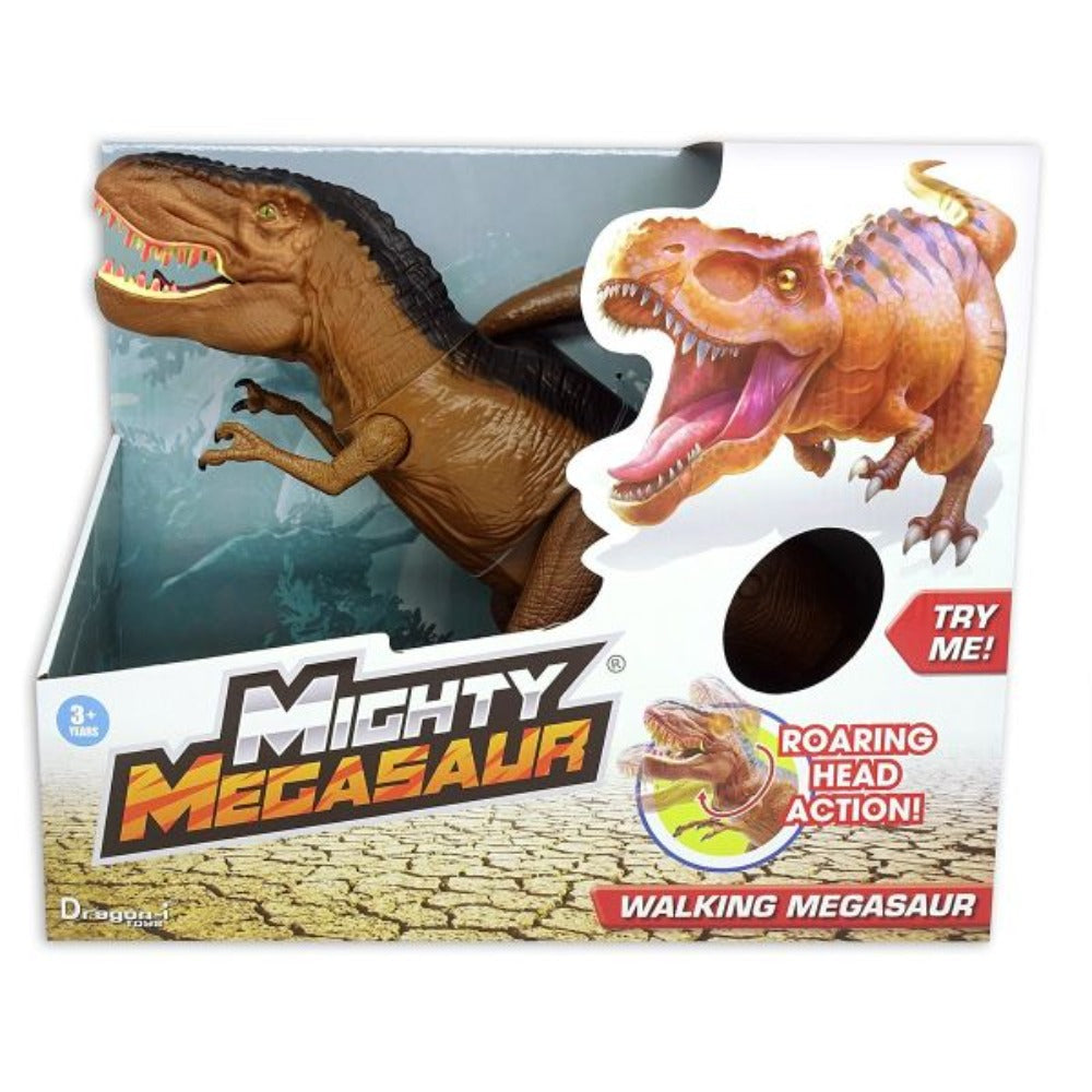 Dragon-I Mighty Megasaur Tyrannosaurus Rex (Brown)