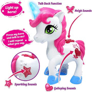 Dragon-I Toys Little Unicorn I Talk & Make Unicorn Sounds-Action & Toy Figures-Dragon-I-Toycra