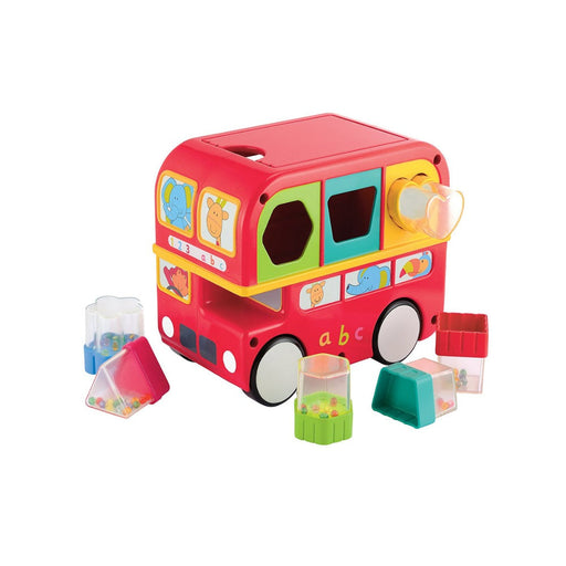 Early Learning Centre Shape Sorting Bus - Red-Learning & Education-ELC-Toycra
