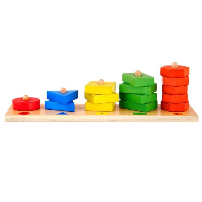 Eduedge Numerical Shape Stacker-Learning & Education-EduEdge-Toycra