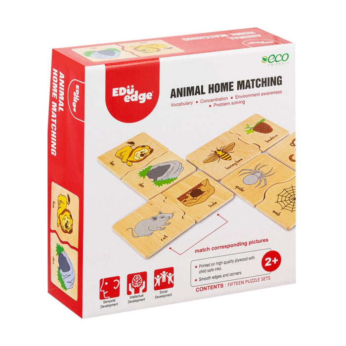 Eduedge Animal Home Matching-Puzzles-EduEdge-Toycra