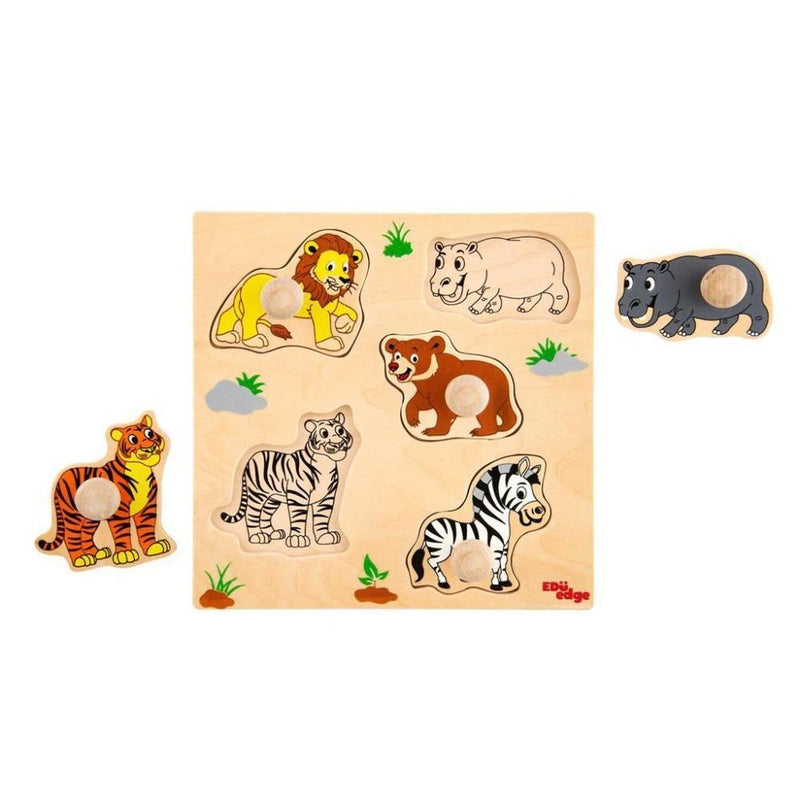 Eduedge Animals Knob Puzzle