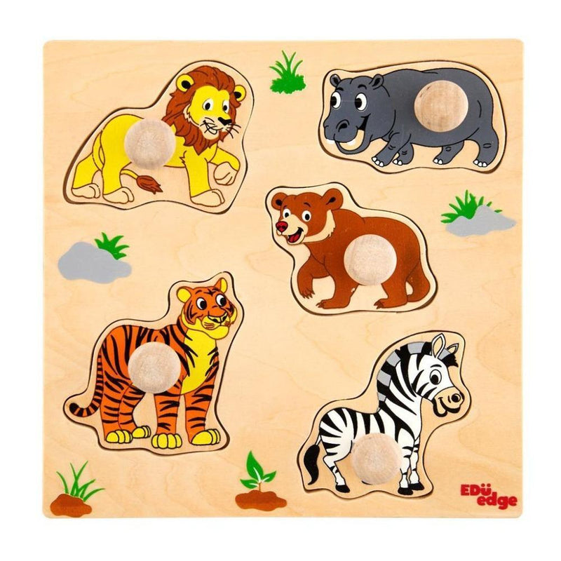 Eduedge Animals Knob Puzzle