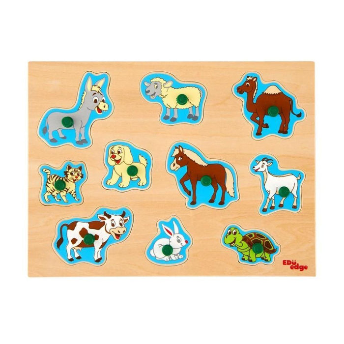 Eduedge Domestic Animal Puzzle-Puzzles-EduEdge-Toycra