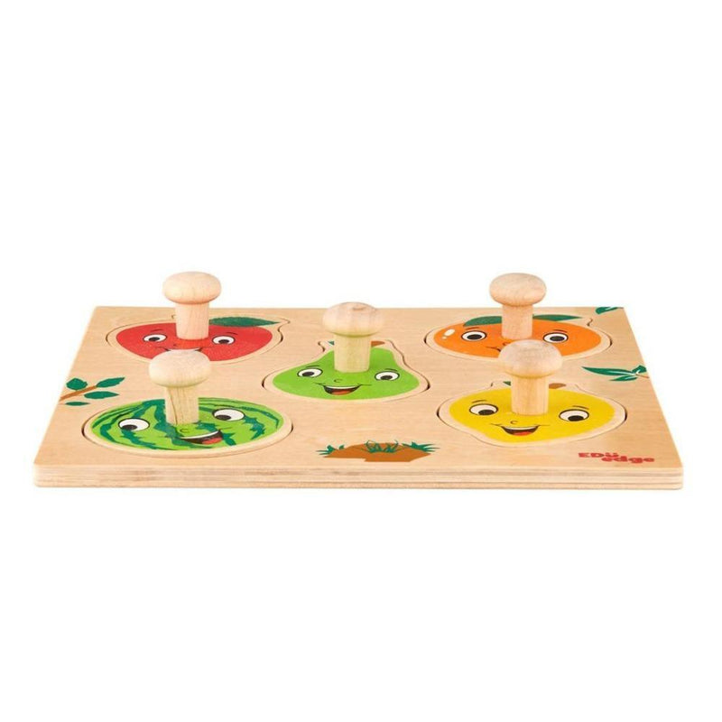 Eduedge Fruits Knob Puzzle